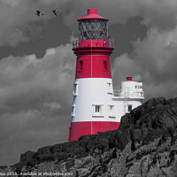 Buy canvas prints of Longstone Lighthouse on Farne Island  by Jonny Gios