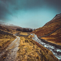 Buy canvas prints of Green Burn Valley  by Jonny Gios