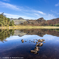 Buy canvas prints of Early Morning at Blea Tarn  by Jonny Gios