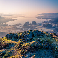 Buy canvas prints of Sunrise from Todd Crag by Jonny Gios