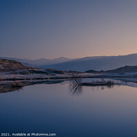 Buy canvas prints of Lily Tarn at Sunrise by Jonny Gios