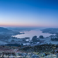 Buy canvas prints of Panoramic of Windermere by Jonny Gios