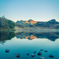 Buy canvas prints of First light at Blea Tarn by Jonny Gios