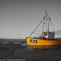 Buy canvas prints of The Yellow Boat  by Jonny Gios