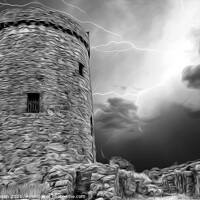 Buy canvas prints of Orchardton Tower by Paul Robson