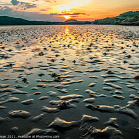 Buy canvas prints of Rockcliffe Sunset by Paul Robson