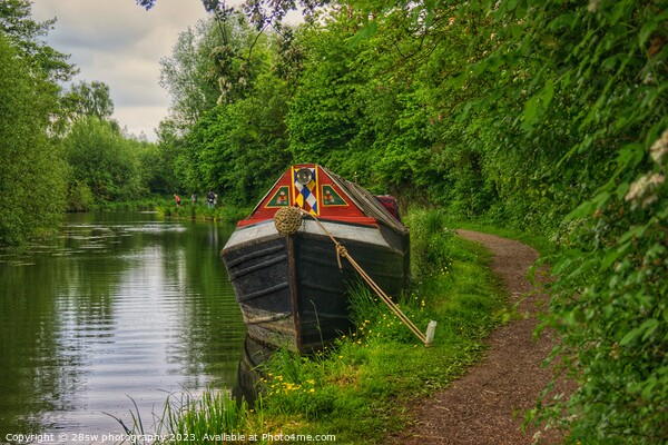 Timeless Solitude by The Canal. Picture Board by 28sw photography