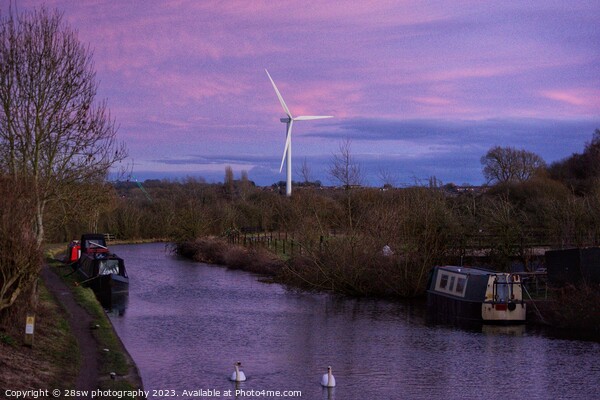 Erewash Purple Glow. Picture Board by 28sw photography