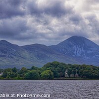 Buy canvas prints of Croagh Patrick Dreaming - (Panorama.) by 28sw photography
