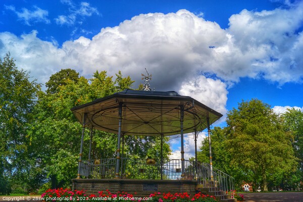 The Floral Bandstand. Picture Board by 28sw photography