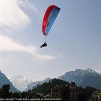 Buy canvas prints of A group of people enjoying paragliding by PhotOvation-Akshay Thaker