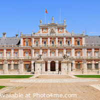 Buy canvas prints of Panoramic view of the Royal Palace Of Aranjuez, Sp by PhotOvation-Akshay Thaker