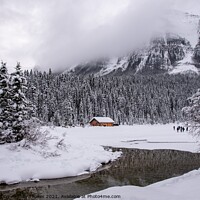 Buy canvas prints of A spectacular Canadian winter landscape  by PhotOvation-Akshay Thaker
