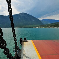 Buy canvas prints of Creative composition of a dock giant chain link by PhotOvation-Akshay Thaker