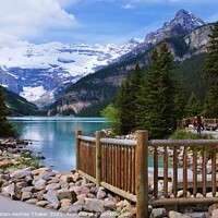 Buy canvas prints of Naturally beautiful Lake Louise,  by PhotOvation-Akshay Thaker