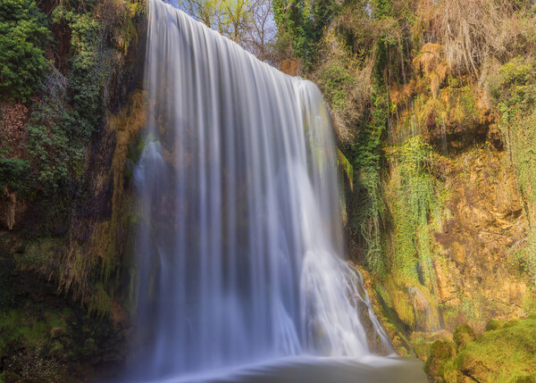 La caprichosa waterfall in stone monastery in long exposure Picture Board by Vicen Photo