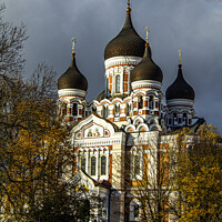 Buy canvas prints of Alexander Nevsky Cathedral, Tallinn by Ken le Grice