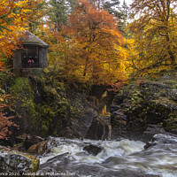 Buy canvas prints of Ossians Hall, Dunkeld, Scotland by Ken le Grice