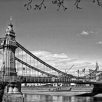 Buy canvas prints of Hammersmith Bridge by  