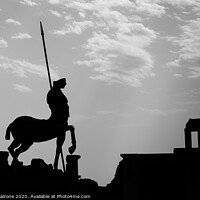 Buy canvas prints of Centaur at Pompei by Sergio Falzone