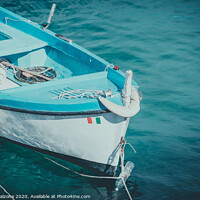 Buy canvas prints of Fishermen boat, Otranto, Italy by Sergio Falzone