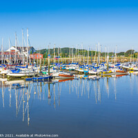 Buy canvas prints of Yachts at Arun Yacht Club by Geoff Smith