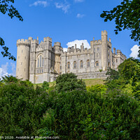 Buy canvas prints of Arundel Castle in Summer by Geoff Smith
