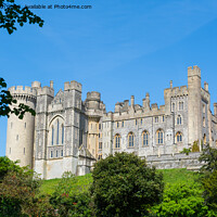Buy canvas prints of Arundel Castle in West Sussex by Geoff Smith