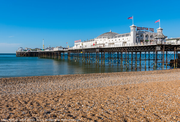 Brighton Palace Pier Picture Board by Geoff Smith