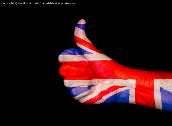 Thumbs up for the United Kingdom Picture Board by Geoff Smith