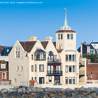 Buy canvas prints of Tower House in Old Portsmouth by Geoff Smith