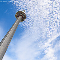 Buy canvas prints of i360 Observation Tower in Brighton by Geoff Smith