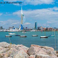 Buy canvas prints of Portsmouth City and Harbour by Geoff Smith