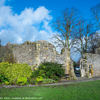 Buy canvas prints of Dominican Friary Ruins in Arundel by Geoff Smith
