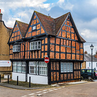Buy canvas prints of Spread Eagle Hotel in Midhurst by Geoff Smith