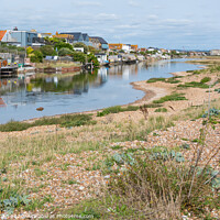 Buy canvas prints of Widewater Lagoon in Shoreham by Geoff Smith