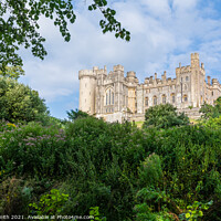 Buy canvas prints of Arundel Castle on a Hill by Geoff Smith