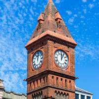Buy canvas prints of Chapel Royal Clock Tower in Brighton by Geoff Smith