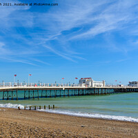 Buy canvas prints of Worthing Pier in Summer by Geoff Smith