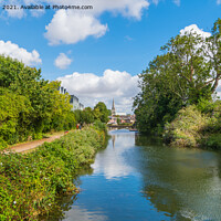 Buy canvas prints of Chichester Ship Canal by Geoff Smith