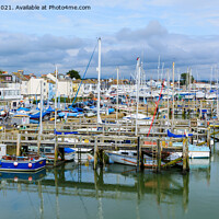 Buy canvas prints of River Adur at Shoreham by Sea by Geoff Smith