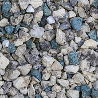 Buy canvas prints of Decorative Stones Abstract by Geoff Smith