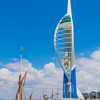 Buy canvas prints of Spinnaker Tower by Geoff Smith
