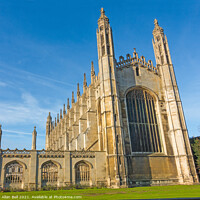 Buy canvas prints of Kings College Chapel East End by Allan Bell