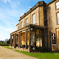 Buy canvas prints of Cricket St Thomas house by Allan Bell