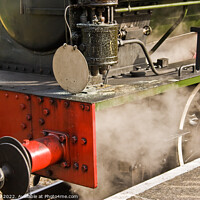 Buy canvas prints of Railway Engine Live Steam by Allan Bell