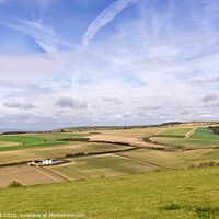Buy canvas prints of Majestic View of South Downs by Allan Bell