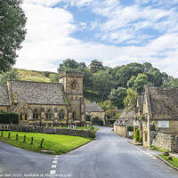 Buy canvas prints of Snowshill Village by Allan Bell