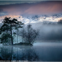 Buy canvas prints of Early Tarn Hows, Lake District by Alan Jenkinson