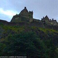 Buy canvas prints of Edinburgh Castle, Scotland by andrew morrell